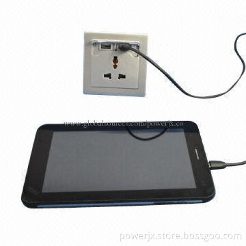 High-quality advanced convenient double USB wall switch socket